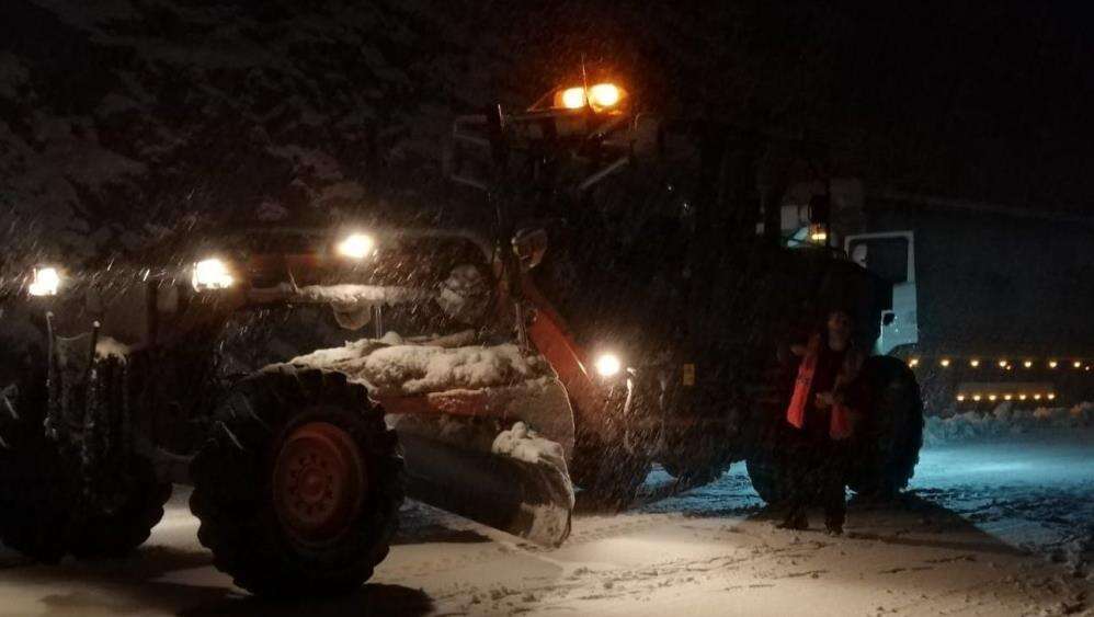 Konya’ya açılan Alacabel geçidi beyaza büründü! 25 santim kar var 3